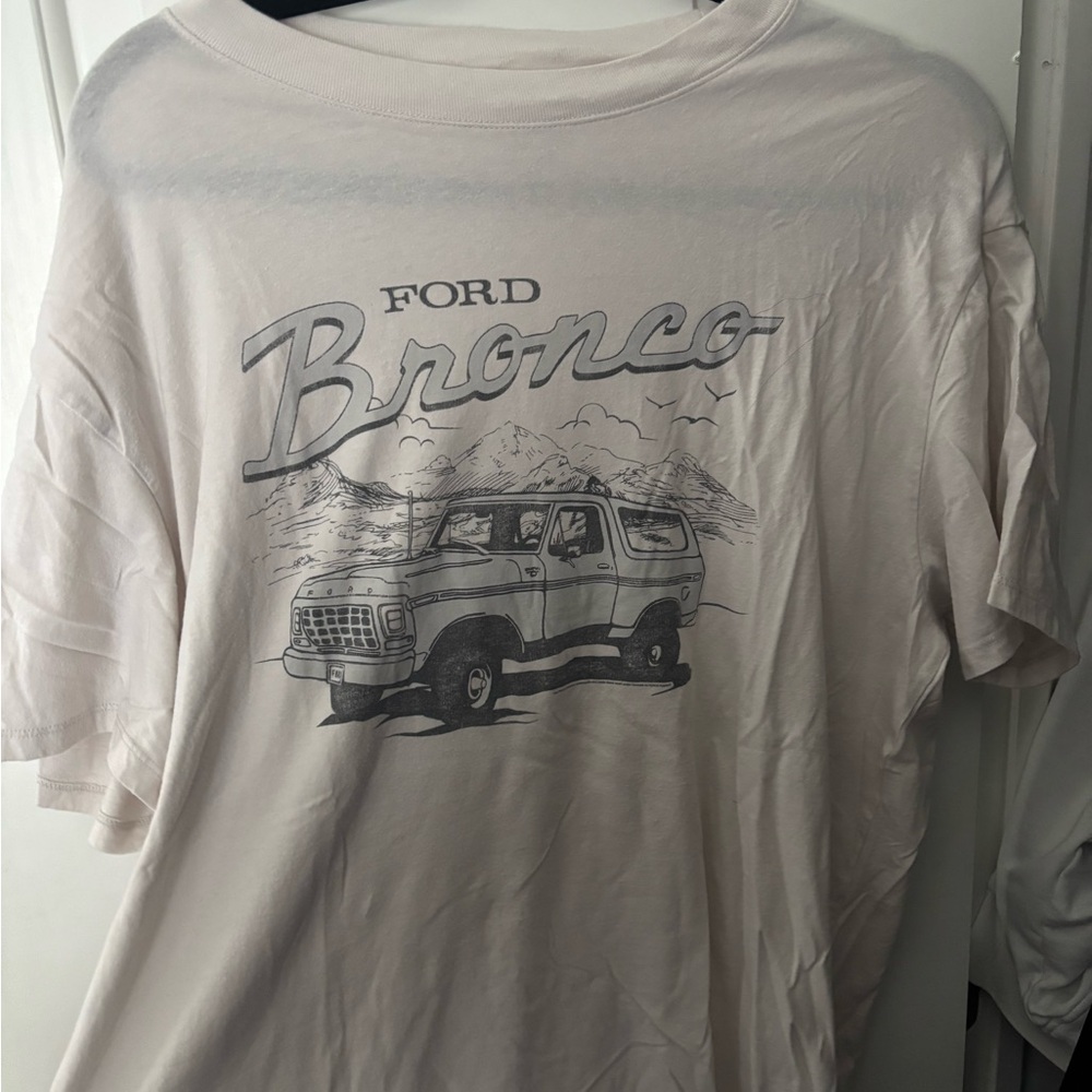 abercrombie Graphic tShirt - White